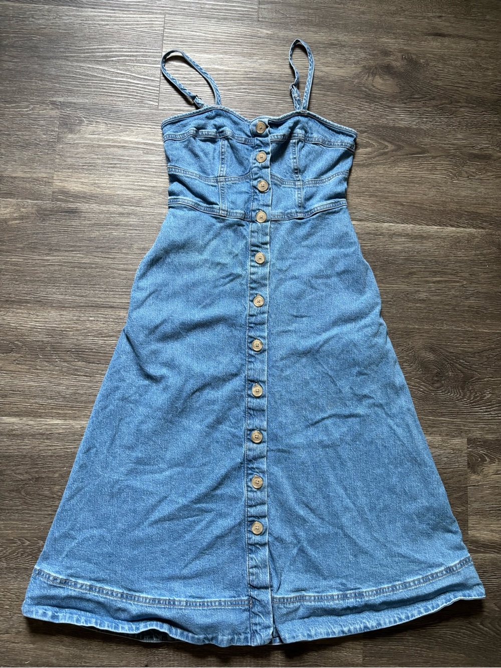 Universal Thread Light Blue Denim Sundress
